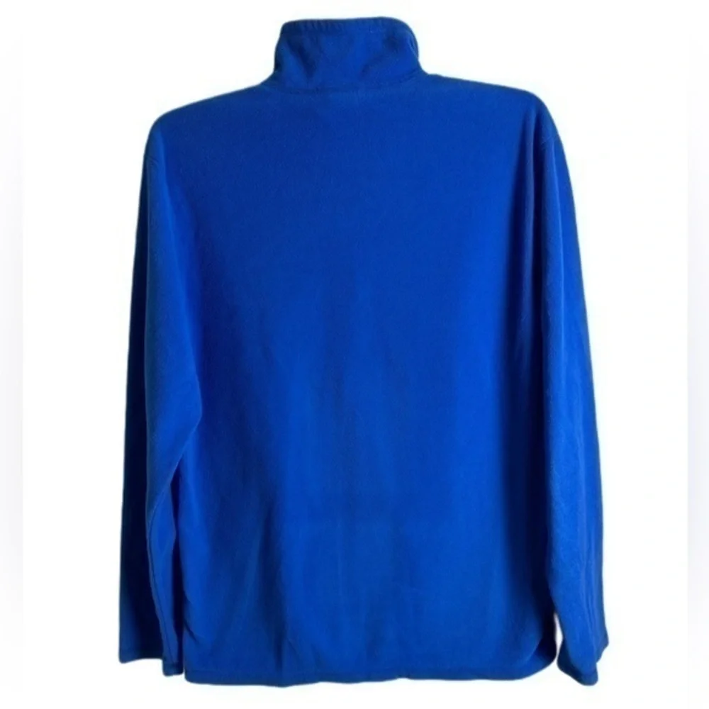 The North Face TKA 100 Fleece Quarter Zip‎ Pullover Blue Mens L